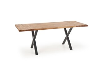 Дополнительная столешница для стола Halmar Apex 85 см, коричневая цена и информация | Столешницы | hansapost.ee