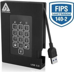 Apricorn A25-3PL256-500F цена и информация | Жёсткие диски (SSD, HDD) | hansapost.ee