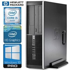 Персональный компьютер HP 8200 Elite SFF i5-2400 16GB 240SSD WIN10PRO/W7P [refurbished] цена и информация | Стационарные компьютеры | hansapost.ee