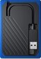 WESTERN DIGITAL My Passport Go 500GB USB 3.0 WDBMCG5000ABT-WESN цена и информация | Välised kõvakettad | hansapost.ee