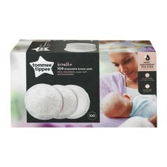 Rinnapadjad Tommee Tippee 100 tk, 43123910 цена и информация | Товары для кормления | hansapost.ee