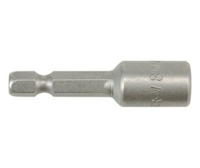 Magnetiline kruvikeeraja otsik blister 8 mm 1/4" CR-V YT-1513 hind ja info | Käsitööriistad | hansapost.ee