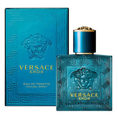 Tualettvesi Versace Eros EDT meestele 5 ml цена и информация | Мужские духи | hansapost.ee