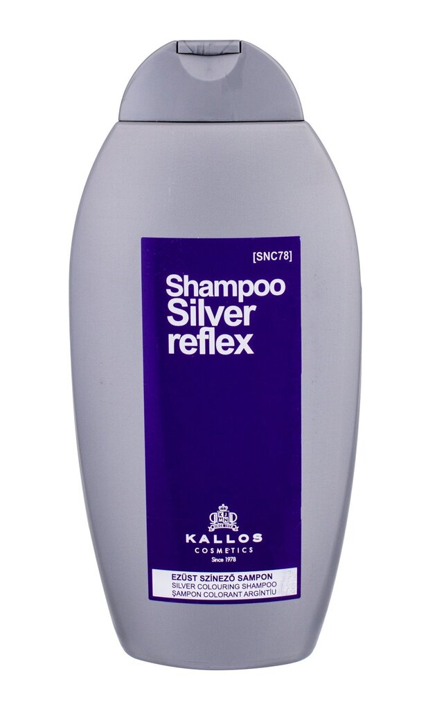 Kallos Cosmetics Silver Reflex šampoon 350 ml hind ja info | Šampoonid | hansapost.ee