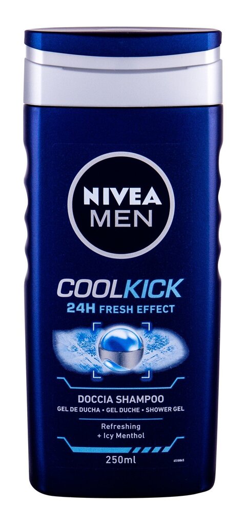 Nivea Men Cool Kick dušigeel meestele 250 ml hind ja info | Dušigeelid, õlid | hansapost.ee