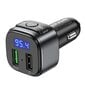 FM-saatja / modulaator Hoco E67 Bluetooth FM transmitter 2 x USB QC3.0 18W цена и информация | FM trasmitterid ja modulaatorid | hansapost.ee