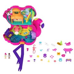 Кукольный развлекательный набор с изображением фламинго Polly Pocket, HGC41 цена и информация | Игрушки для девочек | hansapost.ee