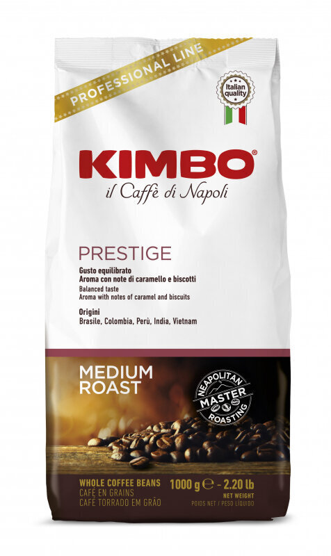 Kohvioad Kimbo Prestige, 1 kg hind ja info | Kohv ja kakao | hansapost.ee