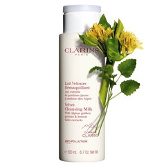 Puhastav näopiim Clarins Velvet 200 ml hind ja info | Clarins Parfüümid, lõhnad ja kosmeetika | hansapost.ee