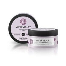 Toitev juuksemask Maria Nila Color Refresh Vivid Violet, 100 ml hind ja info | Juuksemaskid, õlid ja seerumid | hansapost.ee