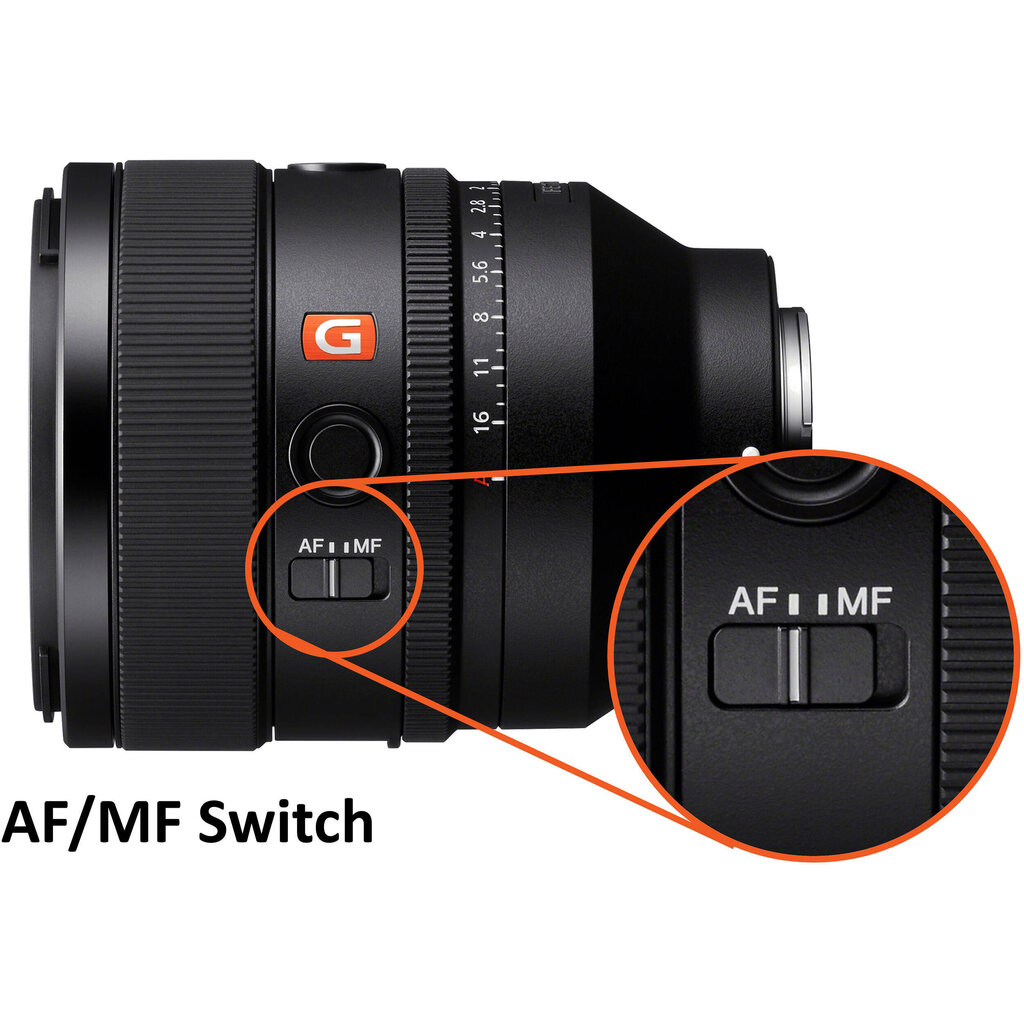 Sony FE 50mm F1.2 GM (Black) | (SEL50F12GM) hind ja info | Fotoaparaatide objektiivid | hansapost.ee