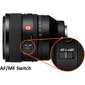 Sony FE 50mm F1.2 GM (Black) | (SEL50F12GM) hind ja info | Fotoaparaatide objektiivid | hansapost.ee