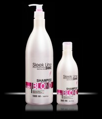 Шампунь для светлых волос Stapiz Sleek Line Blush Blond 1000 мл цена и информация | Шампуни | hansapost.ee