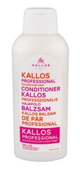 Питательный кондиционер для сухих и поврежденных волос Kallos Cosmetics Professional Nourishing, 1000 мл цена и информация | Бальзамы, кондиционеры | hansapost.ee