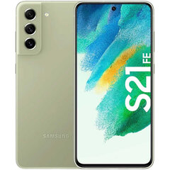 Samsung Galaxy S21 FE 5G 8/256GB SM-G990BLGWEUE Green цена и информация | Мобильные телефоны | hansapost.ee
