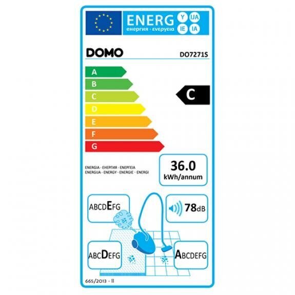 Domo DO7271S hind ja info | Tolmuimejad | hansapost.ee