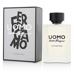 Meeste raseerimisjärgne Kreem Salvatore Ferragamo Uomo, 100 ml hind ja info | Dušigeelid ja deodorandid meestele | hansapost.ee