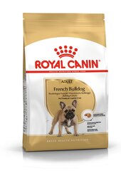 Royal Canin täiskasvanud Prantsuse buldogi tõugu koertele Adult, 1,5 kg hind ja info | Koerte kuivtoit ja krõbinad | hansapost.ee