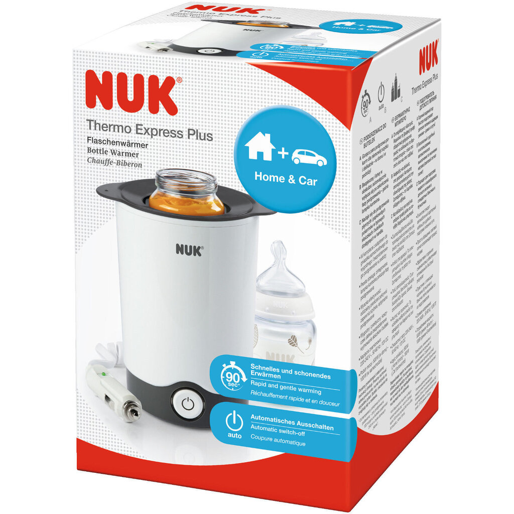 Pudelisoojendaja NUK Thermo Express Plus SC32 hind ja info | Pudelisoojendajad ja sterilisaatorid | hansapost.ee