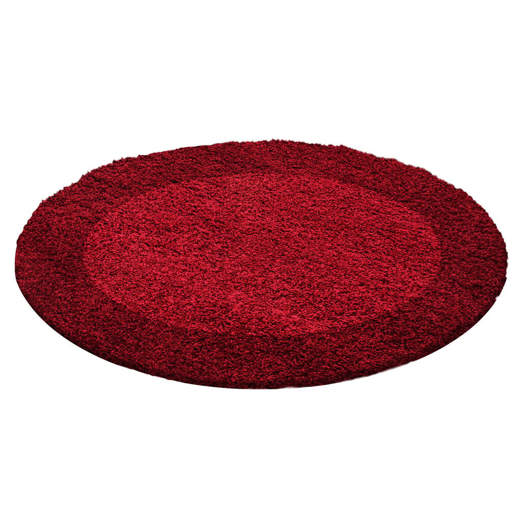 Vaip Ayyildiz LIFE ROUND red, 120X120 cm цена и информация | Vaibad | hansapost.ee