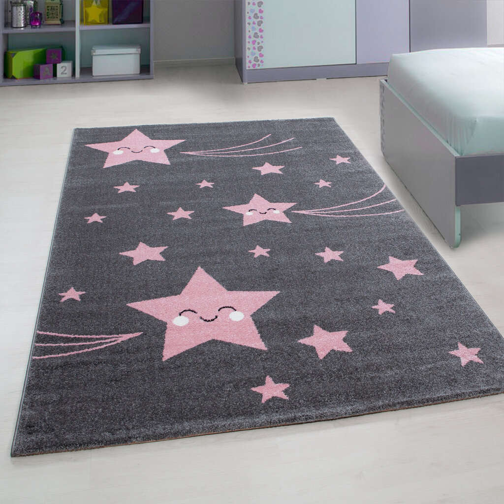 Vaip lastetuppa Kids Pink 0610, 80x150 cm цена и информация | Vaibad | hansapost.ee