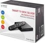 Smart TV Box SAVIO TB-S01 Silver, 2/16, Android 9.0, HDMI v2.1, 4K, USB 3.0, WiFi, SD цена и информация | TV tüünerid | hansapost.ee