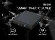 Smart TV Box SAVIO TB-S01 Silver, 2/16, Android 9.0, HDMI v2.1, 4K, USB 3.0, WiFi, SD цена и информация | TV tüünerid | hansapost.ee