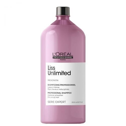 Šampoon värvitud juustele L'Oreal Professionnel Serie Expert Liss Unlimited, 1500 ml цена и информация | Šampoonid | hansapost.ee