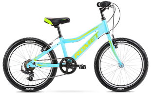 Laste jalgratas Romet Rambler KID 1 20" Alu 2022, sinine / roheline цена и информация | Велосипеды | hansapost.ee