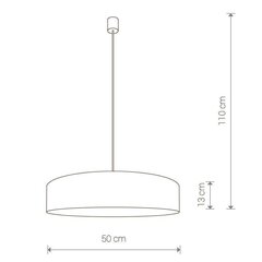 Nowodvorski Lighting rippvalgusti Turda 8945 hind ja info | Rippvalgustid | hansapost.ee