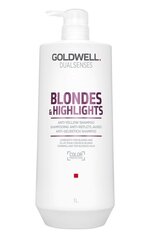 Goldwell Dualsenses Blondes & Highlights kollast tooni neutraliseeriv šampoon 1000 ml hind ja info | Šampoonid | hansapost.ee
