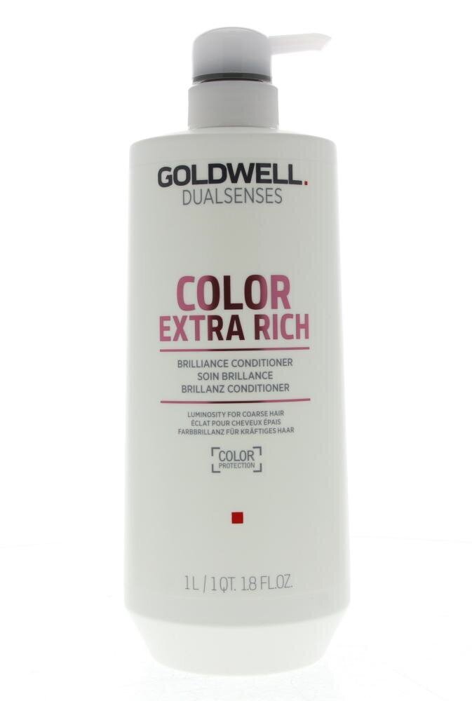 Palsam Goldwell Dualsenses Color Extra Rich Brilliance Conditioner 1000ml цена и информация | Palsamid | hansapost.ee