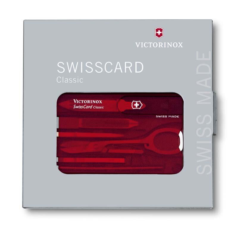 Šveitši multitööriist Victorinox Swisscard Classic цена и информация | Taskunoad, multifunktsionaalsed tööriistad | hansapost.ee