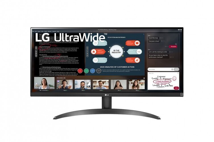 LCD Monitor|LG|29WP500-B|29"|21 : 9|Panel IPS|2560x1080|21:9|Matte|Tilt|29WP500-B цена и информация | Monitorid | hansapost.ee