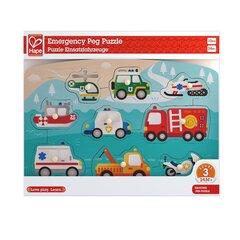 Деревянная головоломка Транспортные средства Hape, E1406A цена и информация | Игрушки для малышей | hansapost.ee