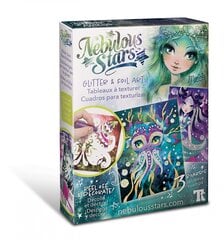 NEBULOUS STARS набор Glitter & Foil Art, 11011 цена и информация | Развивающие игрушки для детей | hansapost.ee