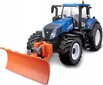 Raadio teel juhitav traktor lumesahaga MAISTO TECH 1:16 New Holland, 82303 hind ja info | Mänguasjad poistele | hansapost.ee
