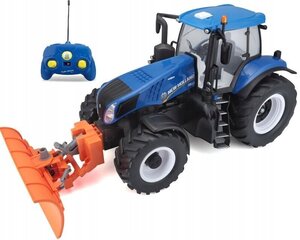 Raadio teel juhitav traktor lumesahaga MAISTO TECH 1:16 New Holland, 82303 hind ja info | Maisto Lastekaubad ja beebikaubad | hansapost.ee