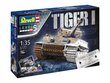 Liimitav mudelauto konstruktor 75 Years Tiger I Revell, 5790 hind ja info | Klotsid ja konstruktorid | hansapost.ee