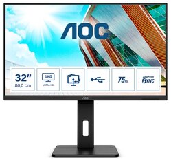 AOC U32P2, 31.5" цена и информация | Мониторы | hansapost.ee