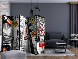 Ruumijaotur - New York Signs II [Room Dividers] hind ja info | Sirmid ja vaheseinad | hansapost.ee