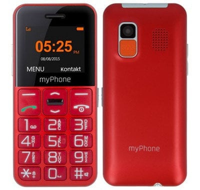 MyPhone Halo Easy, punane hind ja info | Telefonid | hansapost.ee