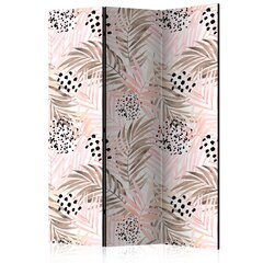 Ruumijaotur - Pink Palm Leaves [Room Dividers] hind ja info | Sirmid ja vaheseinad | hansapost.ee