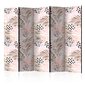 Ruumijaotur - Pink Palm Leaves II [Room Dividers] hind ja info | Sirmid ja vaheseinad | hansapost.ee