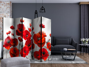 Ruumijaotur - Poppies in the Moonlight II [Room Dividers] hind ja info | Sirmid ja vaheseinad | hansapost.ee