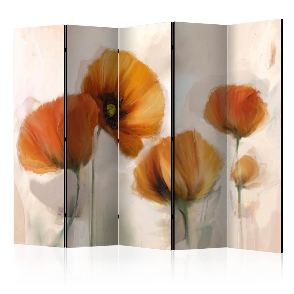 Ruumijaotur - poppies - vintage II [Room Dividers] hind ja info | Sirmid ja vaheseinad | hansapost.ee