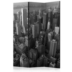 Ruumijaotur - New York: skyscrapers (bird's eye view) [Room Dividers] hind ja info | Sirmid ja vaheseinad | hansapost.ee