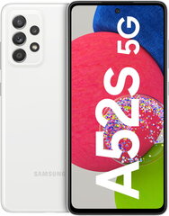 Samsung Galaxy A52s 5G Dual-Sim 6/128GB White SM-A528BZWD цена и информация | Мобильные телефоны | hansapost.ee