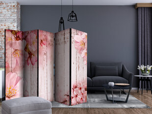 Ruumijaotur - Pink apple blossoms II [Room Dividers] hind ja info | Sirmid ja vaheseinad | hansapost.ee