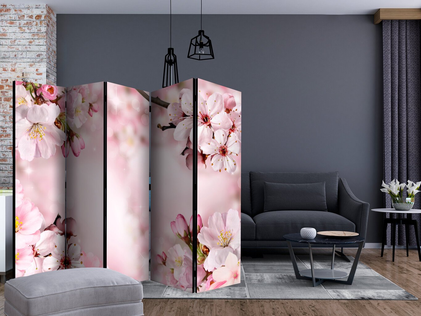 Ruumijaotur - Spring Cherry Blossom II [Room Dividers] hind ja info | Sirmid ja vaheseinad | hansapost.ee